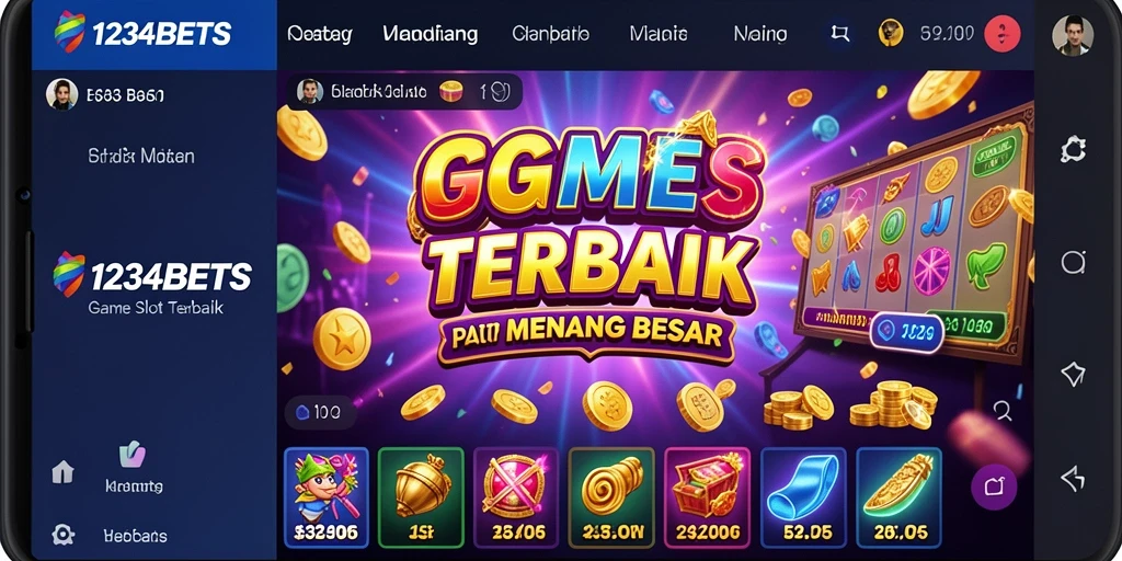 Tampilan menarik dari gameplay Slot 1234BETS.