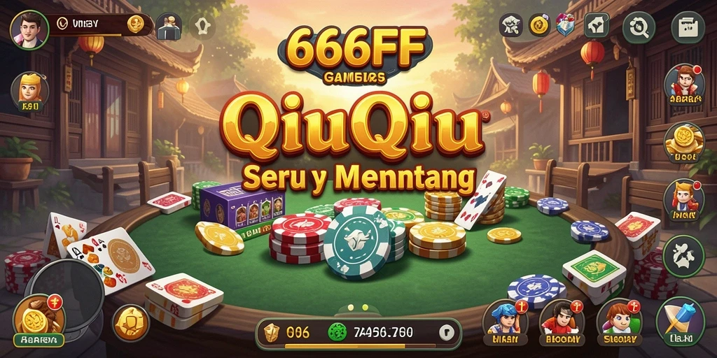 Gameplay QiuQiu yang seru dan kompetitif di 666FF.
