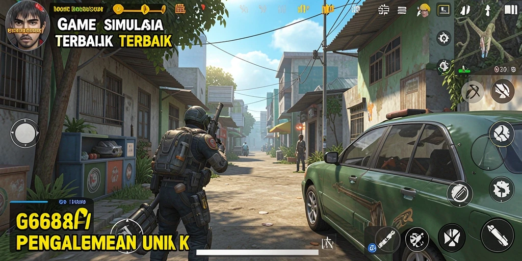 Screenshot G668 menampilkan gameplay simulasi yang realistis dan menarik.