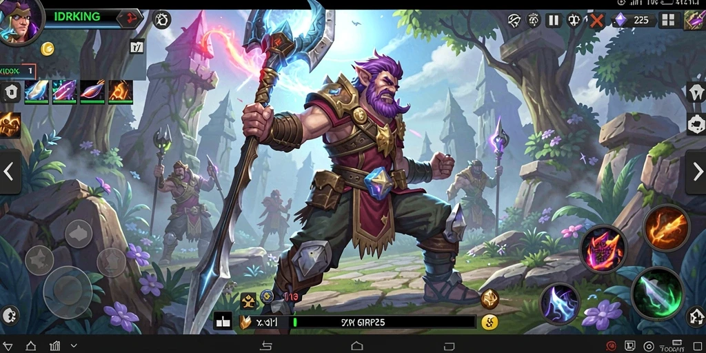 Gameplay seru IDRKING menampilkan petualangan aksi yang mendebarkan.