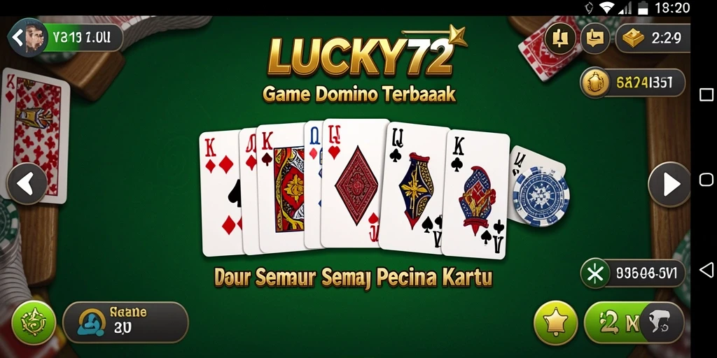 Screenshot gameplay Domino yang menegangkan dan seru.