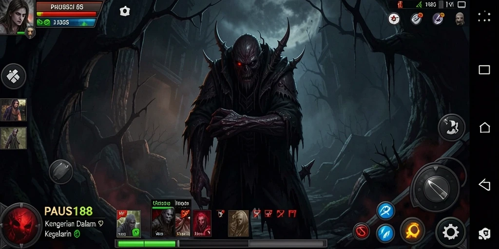 Tampak gameplay <strong>PAUS188</strong> yang mencekam dan menegangkan.