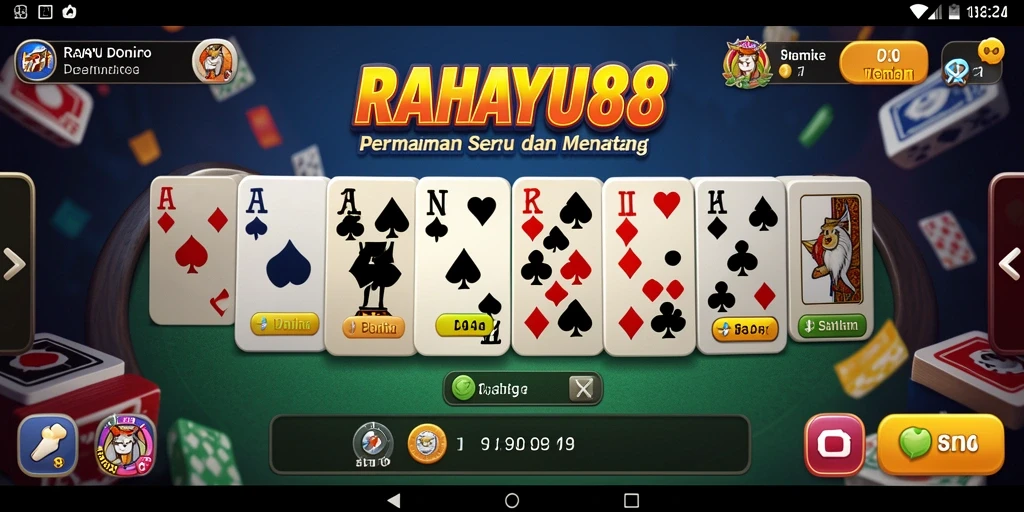 Tampilan gameplay seru dalam RAHAYU88 yang mengasyikkan