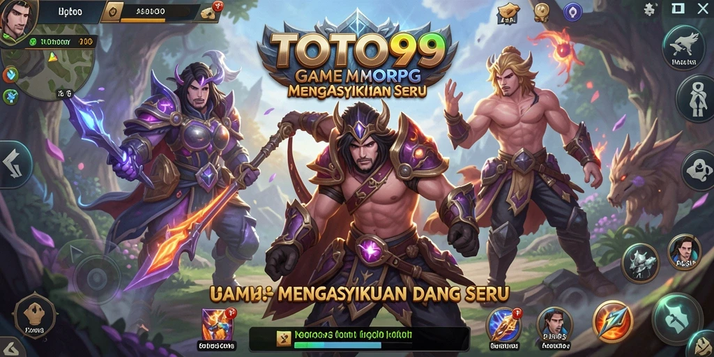Screenshot gameplay TOTO99 yang menampilkan aksi seru dalam petualangan MMORPG.
