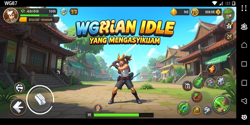 Screenshot gameplay WG87 yang menarik dan menghibur.